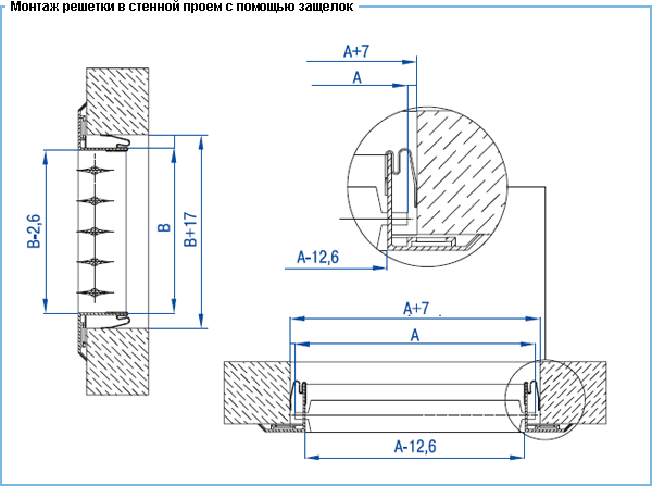 Монтаж решеток. Узел крепления вентрешетки к сэндвич панели. Узел крепления воздухозаборной решетки. Узел крепления жалюзийной решетки. Узел крепления воздухозаборной решетки к воздуховоду.